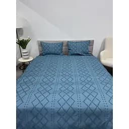 Комплект постільної білизни Ecotton Green Полісатин Євро (24557)