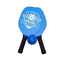 Ракетки дитячі для піклболу, 2 шт., дерево, 38 см, м’яч, пластик, 7 см, MR1497 (В асортименті)