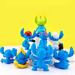 Ігрові фігурки Ліло та Стіч Lilo and Stitch 8 шт - мініатюра 3