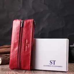 Жіноча шкіряна ключниця ST Leather 16х7х1 см acs0028341 - мініатюра 7