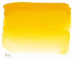 Акварельна фарба Sennelier, полукювета, S1, Глибокий жовтий Сеннельє (Sennelier Yellow Deep) - мініатюра 2