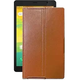 Чехол StatusCASE из экокожи для планшета Prestigio Node A8 3G PMT4208 Коричневый