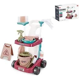 Тележка для уборки с ведром и аксессуарами 667-53