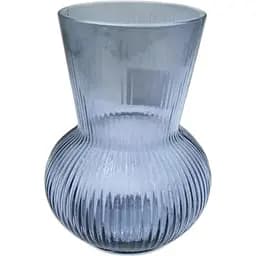 Ваза Viva Mono скляна 17 см сірий (6841681)