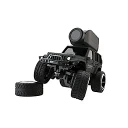 Міні FPV машинка на радіокеруванні KFPLAN KF32 1:64 4WD з Wi-Fi камерою (Чорний) - мініатюра 4
