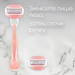 Станок для гоління Gillette Venus Comfortglide Spa Breeze з 4 змінними картриджами - мініатюра 7