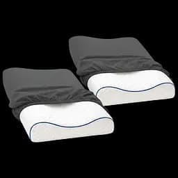 Набір наволочок Ideia для ортопедичних та анатомічних подушок 60х40х16 см 2 шт. темно-сірий (8-36301*003)