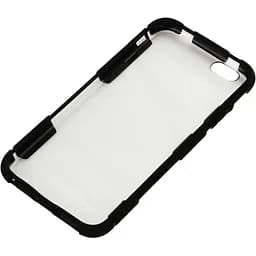 Чохол-накладка Toto TPU+PC+PU case iPhone 6/6s Black - мініатюра 3