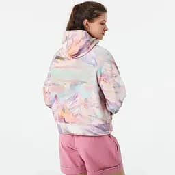 Толстовка жіноча Picture Organic Quenda 1/2 Zip Printed Women S Блакитний-Рожевий - мініатюра 2