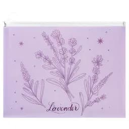 Папка А4+ Axent Lavender-2 на молнии zip-lock (1497-37-A)