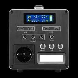 Багатофункціональна портативна зарядна станція LP CHARGER MPPT 500 (500W, 512Wh) - мініатюра 2