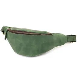 Стильна чоловіча бананка відмінної якості з натуральної шкіри вінтажної шкіри. SHVIGEL 34х14х7 см sum0027444