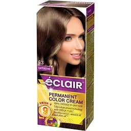 Крем-фарба для волосся Éclair Omega-9 стійка №6.3 Капучино