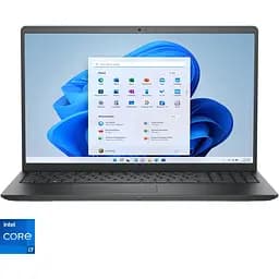 Ноутбук Dell Vostro 3510 з процесором Intel Core i7-1165G7, 15.6", Full HD, 16GB, 512GB SSD, Intel Iris Xe графікою, Windows 11 Pro, чорний Carbon, 3y Basic Onsite Service Extension warranty