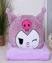 Мягкая игрушка, 40 см, плед M18284