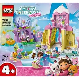 Конструктор LEGO Gabby's Dollhouse Гора Сладостей и Сад кошек 263 деталей (11205) 