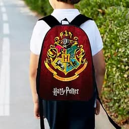 Рюкзак дитячий Гаррі Поттер "Harry Potter" 34х27см, міський ранець для хлопчика з принтом (00428)
