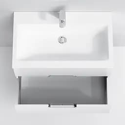 Тумба підвісна AM.PM Spirit 80 см з умивальником (M70-FUX0802-WC0802-38) - мініатюра 6