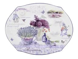 Блюдо Lefard Лаванда, 25 см, белый (924-581)