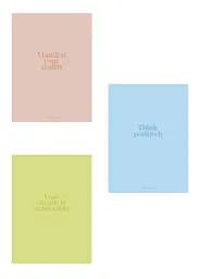 Комплект 3 шт загальних зошитів. Зошит Школярик А4 80 арк. у лінію 5233 4823088240689