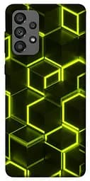 Чохол Demsky Neon hexagon для Samsung Galaxy A73 5G