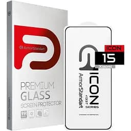 Захисне скло ArmorStandart Full Icon Glass для Xiaomi 15 Black (ARM82379) [125958]