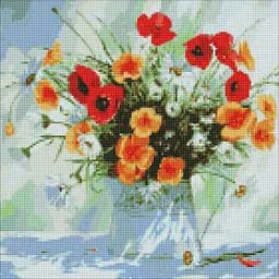 Алмазна мозаїка Ideyka Відтінки літа ©Ira Volkova AMO7075 40х40 см  