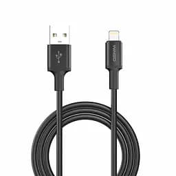 Кабель Winso Pro USB to Lightning TPE 1,2м черный(222122B)
