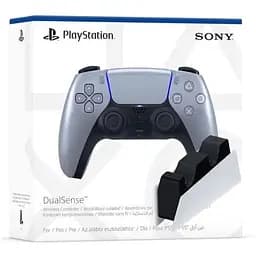 Геймпад Sony DualSense (Sterling Silver) + Зарядная станция Sony DualSense Charging Station