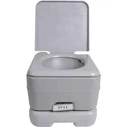 Біотуалет Bo-Camp Portable Toilet Flush 10 Liters Grey (5502825) - мініатюра 3