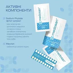 Відбілювальні смужки для зубів Medosan 5D White 7 застосувань - мініатюра 8