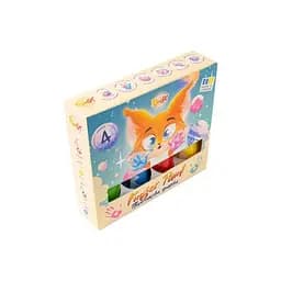 Набір пальчикових фарб Rudix 840401, 4 кольори по 60 мл, туба