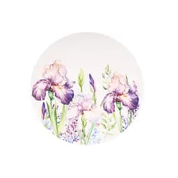 Тарелка Alba ceramic Ирисы 21 см (769-068)