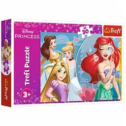 Пазл Trefl Чудовий день для принцес Дісней 30 ел. (18308)