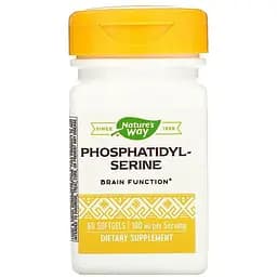 Фосфатидилсерин Nature's Way Phosphatidylserine 100 мг 60 капсул