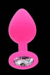 Toy Joy Large Diamond Booty Jewel - Пробка анальная розовая Toy Joy 10575Pink 97078