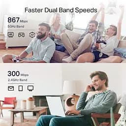 Повторювач Wi-Fi сигналу TP-Link RE330 AC1200 1хFE LAN OneMesh - мініатюра 7