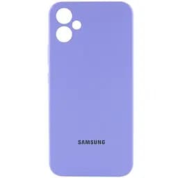 Чохол Lakshmi Silicone Cover Full Camera AAA with Logo для Samsung Galaxy A05 Бузковий/Dasheen