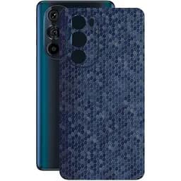 Захисна плівка StatusSKIN для Motorola Edge 30 pro Корпус Вініл Соти сині - мініатюра 1