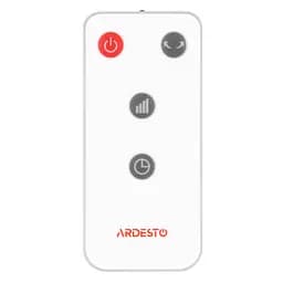 ARDESTO Вентилятор FN-B1140R підлоговий, 40см, 55Вт, дисплей, таймер, пульт ДК, опора кругла, білий - мініатюра 9