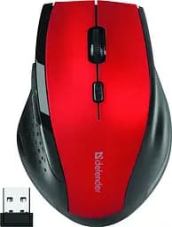 Комп'ютерна мишка Defender Accura MM-365 бездротова 6 кн. до 1600 dpi червона (52367) - мініатюра 4