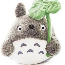 Іграшка м'яка Мій сусід Тоторо з листочком 25 см My Neighbor Totoro MNT 05.167