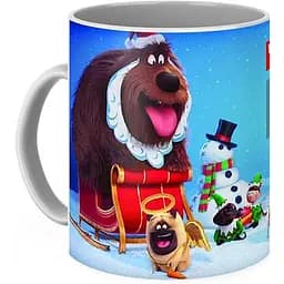 Кухоль GeekLand The Secret Life of Pets Merry Christmas PG.01.25.847 330 мл білий