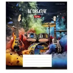 Зошит загальний Школярик Be Creative 048-3399K-2 в клітинку 48 аркушів