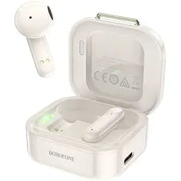 Блютуз Стерео Гарнитура Borofone BW16 Белый