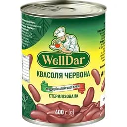 Фасоль красная WellDar итальянская стерилизованная 400 г