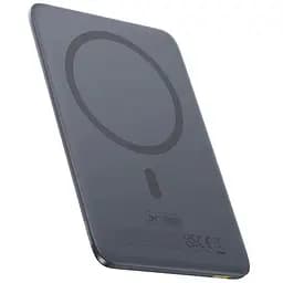 Зовнішній MagSafe акумулятор Baseus PicoGo AM41 Ultra-Slim Magnetic Power Bank 5000mAh 20W Grey - мініатюра 2