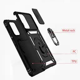 Панель BeCover Military для Samsung Galaxy A53 SM-A536 Black (707377) - мініатюра 3