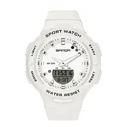 Годинник жіночий наручний Sanda Easy (Білий)