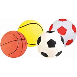 Игрушка Trixie для собак мяч, 6 см, в ассортименте, 1 шт. (3458)